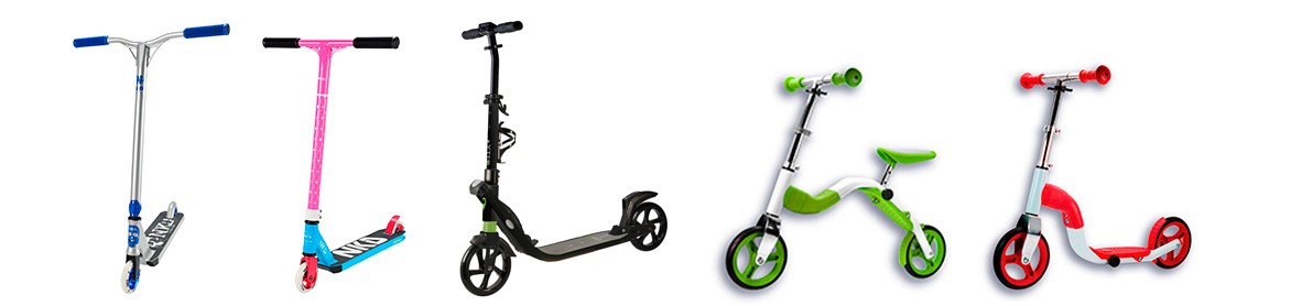 all kind of scooters