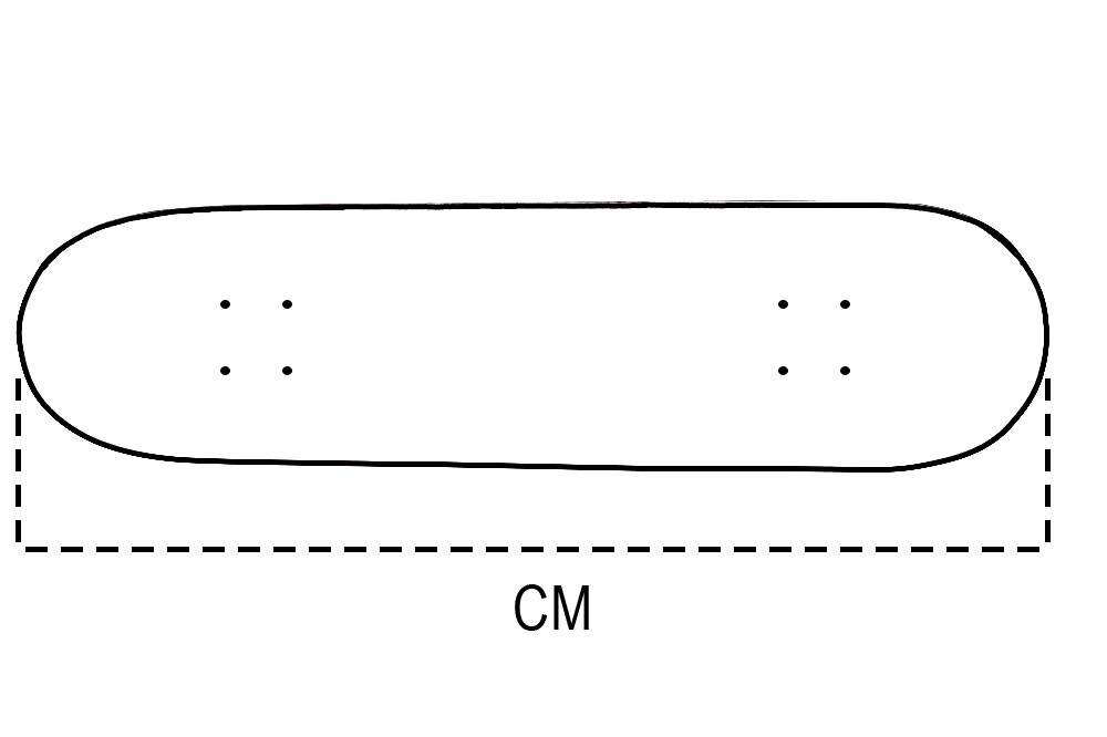 Zero Bold Skateboard 7.25" Hele Danmarks Skate og