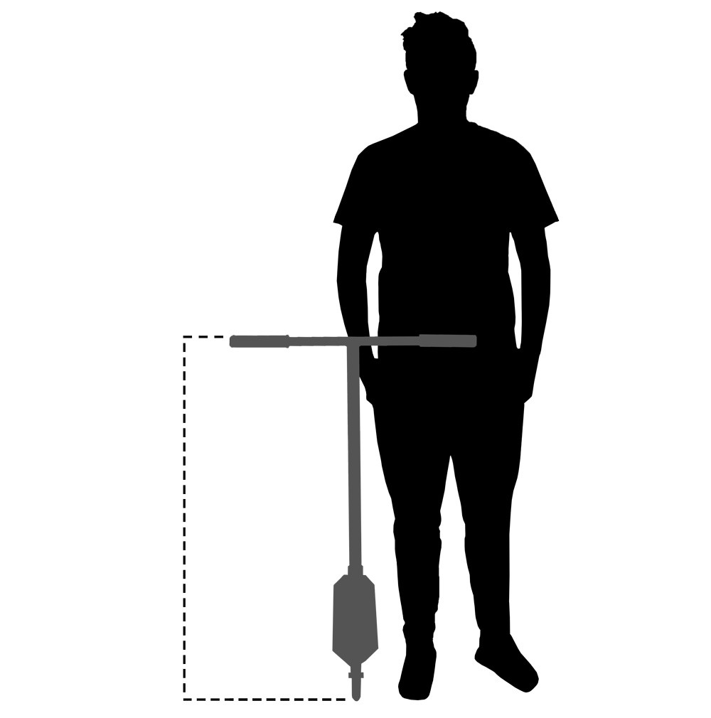 sizechart of stunt scooters